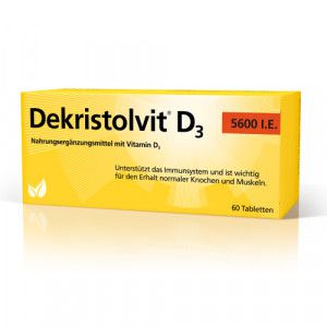 DEKRISTOLVIT D3 5600 I.E. Tabletten